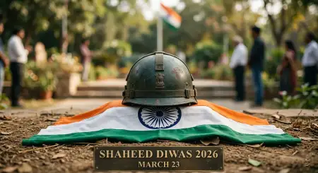 Shaheed Diwas 2026 Patriotic Background Png - Free Shaheed Diwas 2026 Download