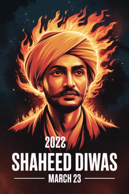 Shaheed Diwas 2026 Poster Design Hd - Free Shaheed Diwas 2026 Download