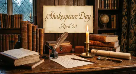 Shakespeare Day Blog Post Topic Ideas - Free William Shakespeare Day 2026 Download