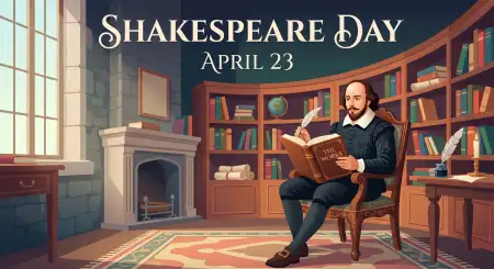 Shakespeare Day English Project Ideas - Free William Shakespeare Day 2026 Download