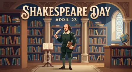 Shakespeare Day School Celebration Ideas - Free William Shakespeare Day 2026 Download