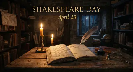 Shakespeare Day Website Content Ideas - Free William Shakespeare Day 2026 Download