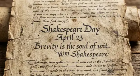 Shakespeare Day Whatsapp Broadcast Message - Free William Shakespeare Day 2026 Download
