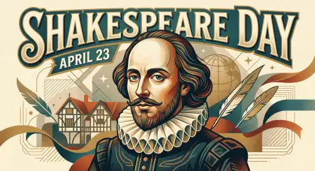 Shakespeare Famous Quotes Poster Design - Free William Shakespeare Day 2026 Download