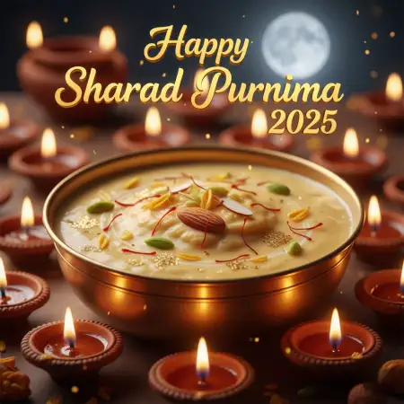 Sharad Purnima 2025 Kheer Recipe Images - Free Happy Sharad Purnima 2025 Download