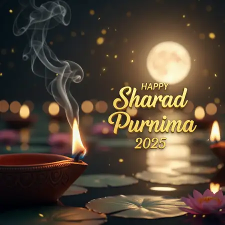 Sharad Purnima 2025 Spiritual Quotes - Free Happy Sharad Purnima 2025 Download