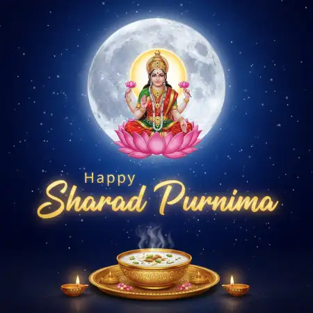 Sharad Purnima Night Festival Hd Background - Free Background Download