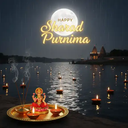 Sharad Purnima Night God Krishna Wallpaper - Free Happy Sharad Purnima Download