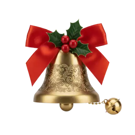 Free Shiny Christmas Bell Png Hd Download PNG Image Download