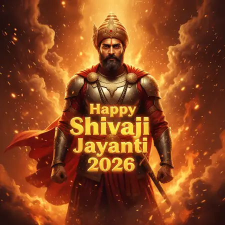 Shivaji Jayanti 2026 Status With Fire Effects - Free Shivaji Jayanti Whatsapp Status 2026 Download