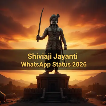 Shivaji Maharaj Jayanti 2026 Status For Whatsapp - Free Shivaji Jayanti Whatsapp Status 2026 Download