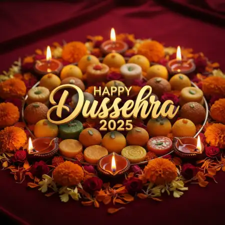 Short And Sweet Dussehra 2025 Wishes - Free Happy Dussehra Download
