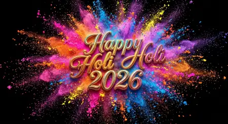 short and sweet happy holi wishes 2026 for whatsapp