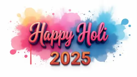 short and sweet holi wishes for 2025