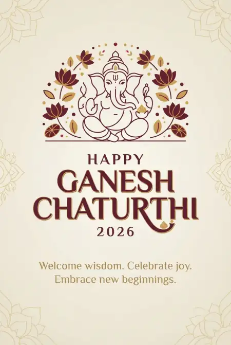short ganesh chaturthi wishes 2026