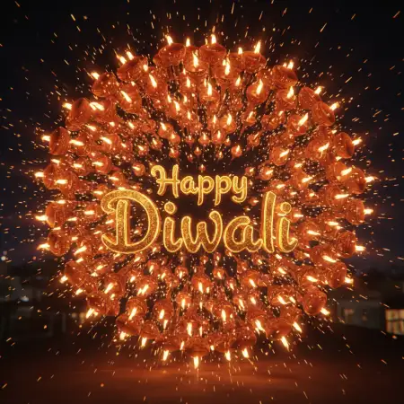 Short Happy Diwali Greetings 2025 Messages - Free Happy Diwali Message Download
