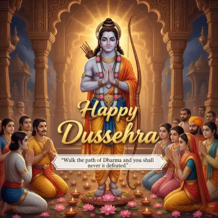 Short Happy Dussehra Quotes For Captions - Free Happy Dussehra Download