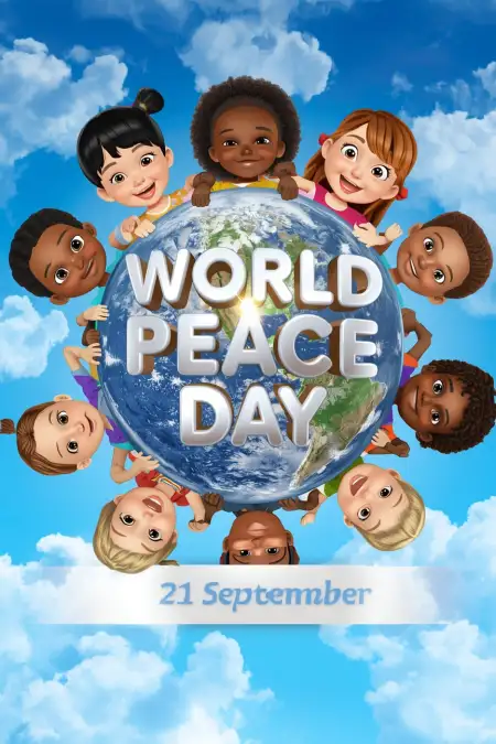 Short World Peace Day Captions For Social Media - Free World Peace Day Download