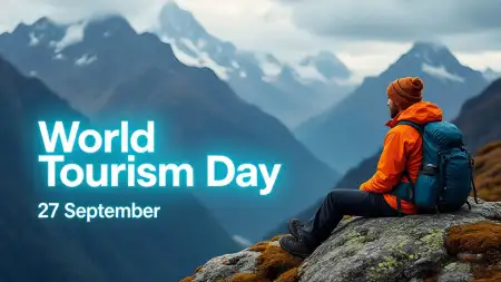 Short World Tourism Day Message For Whatsapp - Free World Tourism Day Download