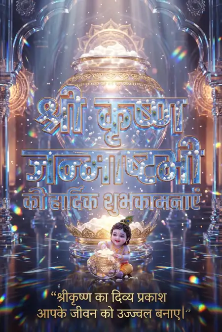 Shri Krishna Janmashtami Ki Hardik Shubhkamnaye 2026 - Free Shri Krishna Janmashtami Ki Hardik Shubhkamnaye In Hindi Download