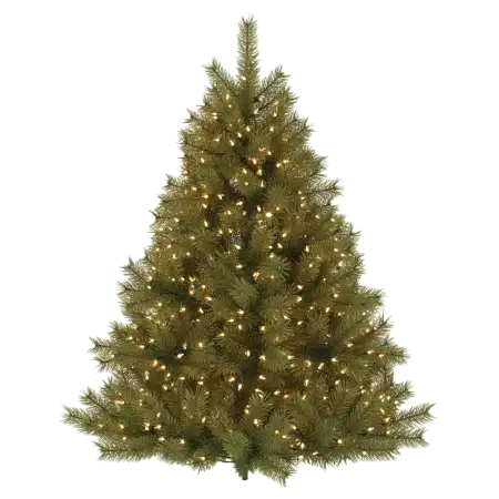 Free Silver Christmas Tree PNG Transparent PNG Image Download