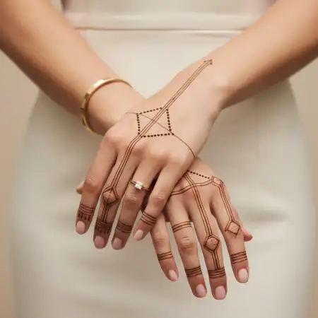 Simple New Mehndi Design For Beginners - Free New Mehndi Design Download