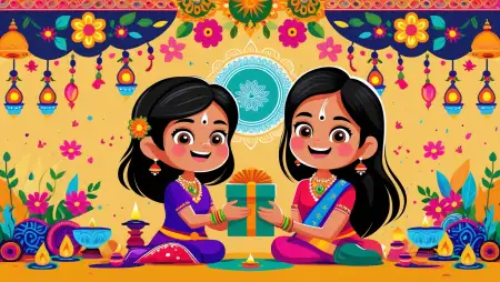 Simple Rakhi Banner With Clean Background Design - Free Happy Rakhi Banner Background Download