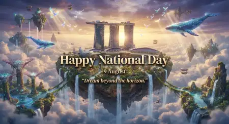 Singapore National Day 2026 Aesthetic Wallpaper - Free Singapore National Day 2026 Download