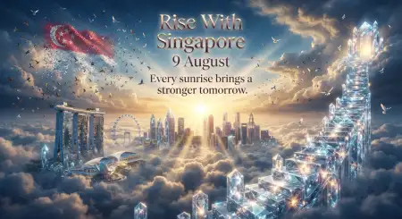 Singapore National Day 2026 Skyline Wallpaper - Free Singapore National Day 2026 Download