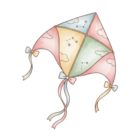 Single Flying Kite Png Clean Cutout - Free Kite Png Download