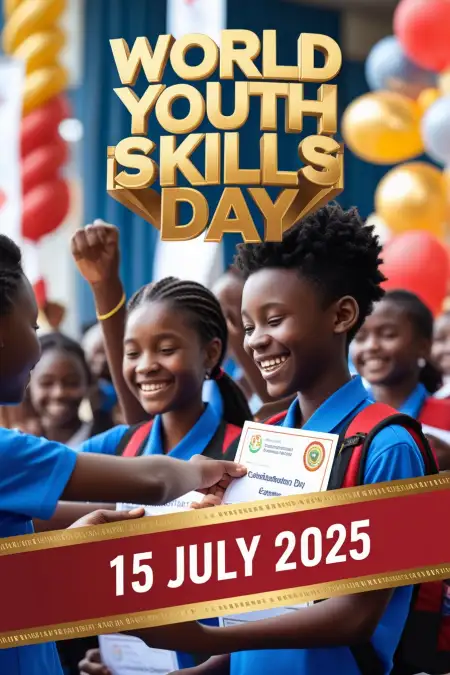Skill Development Day 15 July Png - Free World Youth Skills Day Download