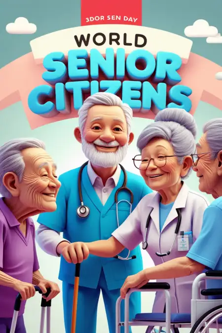 Slogans For World Senior Citizens Day Awareness - Free World Senior Citizens Day Download