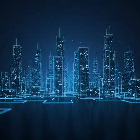 Smart City Technology Background - Free Tech Background Download