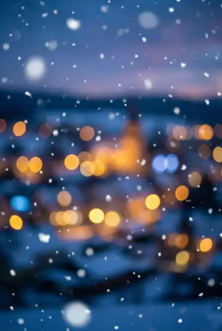 Snow Background Blur Effect - Free Snow Background Download