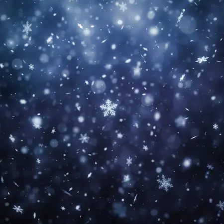 Snow Background Bokeh Lights - Free Snow Background Download