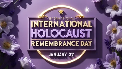 social media posts for holocaust remembrance day 2025