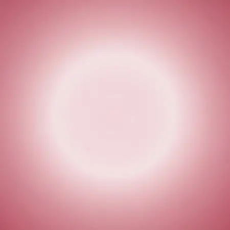 soft pink radial gradient background with center glow