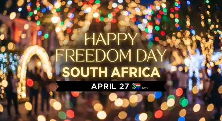 Free South Africa Freedom Day Captions Typography Images 2026 Image Download