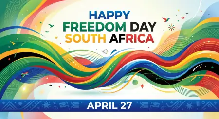 Free South Africa Freedom Day Wishes Captions Poster Text 2026 Image Download
