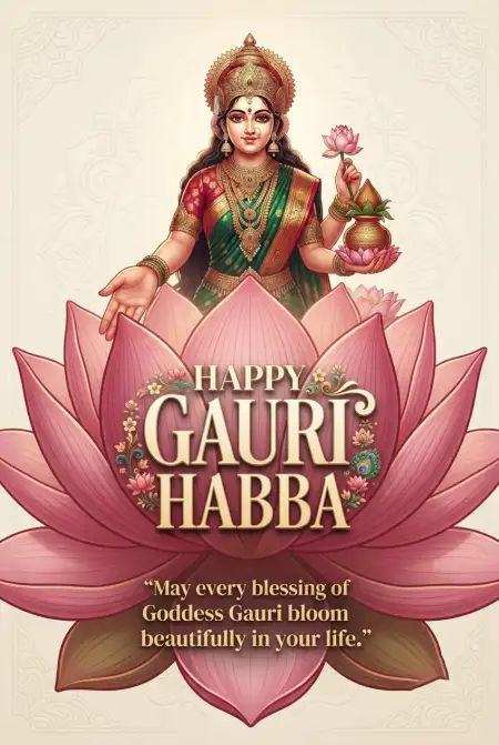 special gauri habba wishes 2026 - Happy Gauri Habba Wishes 2026