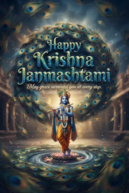 Special Happy Krishna Janmashtami Greetings - Free Happy Krishna Janmashtami Greetings Download