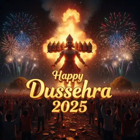 Spiritual Dussehra 2025 Messages For Family - Free Happy Dussehra Download