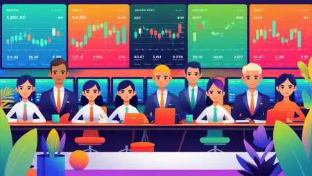 Stock Market Background With Candlestick Chart - Free Stock Market Background Download