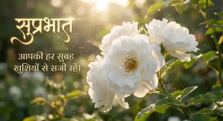 stylish good morning flower greetings 2
