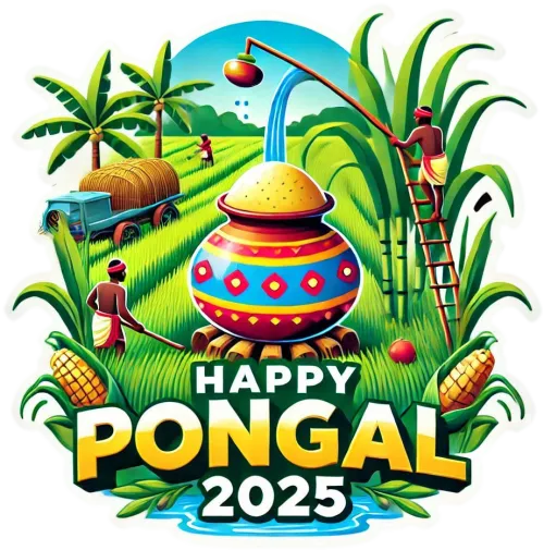 sugarcane and pongal 2025 png images