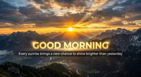 sunrise good morning images with quotes