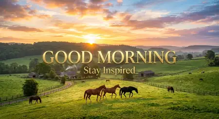 Sunrise With Inspirational Message - Free Good Morning Sunrise Download