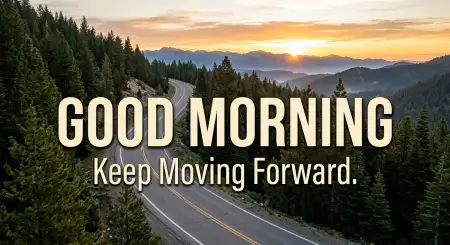 Sunrise With Motivational Quote - Free Good Morning Sunrise Download