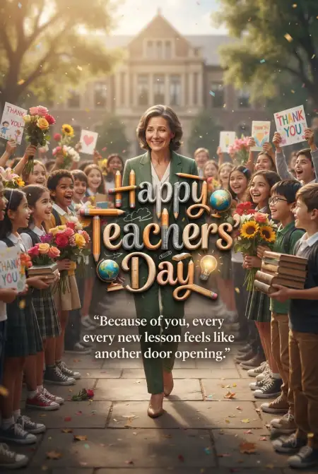 Teachers Day Cards For Best Teacher - Free Card Download