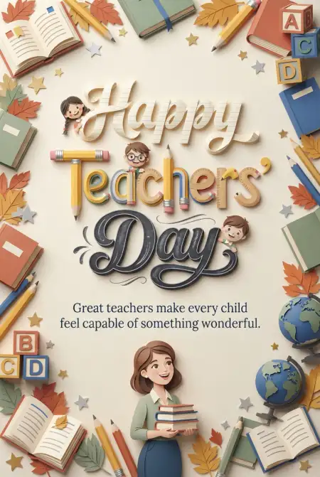 Teachers Day Cards For Social Media - Free Card Download